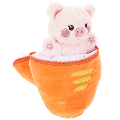 Toddmomy Plüsch Schwein Kuscheltier Niedliches Cartoon Spielzeug Für Sofa Schlafzimmer Perfektes Dekorative Deko Für Zuhause von Toddmomy