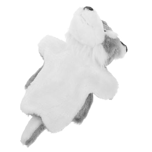 Toddmomy Plüsch Wolf Handpuppe Interaktive Geschichtenerzähler Handspielzeug für Weiches Kuscheltier Kreativität und Kommunikation für Rollenspiele Toddmomy Plüsch Wolf Handpuppe Interaktive Geschichtenerzähler Handspielzeug für Weiches Kuscheltier Kreativität und Kommunikation für Rollenspiele von Toddmomy