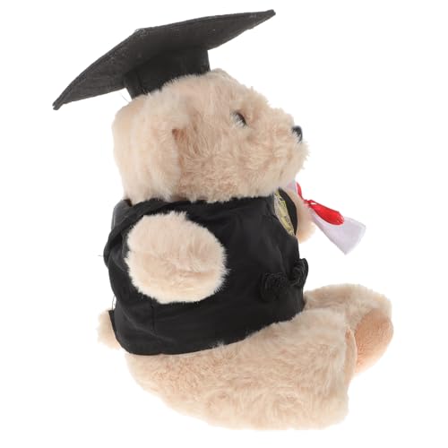 Toddmomy Plüschbär mit Doktorhut Graduation Gift Kuscheltier für Niedlicher Abschlussbär als und Partydekoration Toddmomy Plüschbär mit Doktorhut Graduation Gift Kuscheltier für Niedlicher Abschlussbär als und Partydekoration von Toddmomy