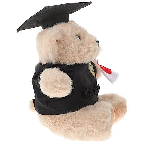 Toddmomy Plüschbär mit Doktorhut Großer Abschlussbär für Studenten Dekoration für Abschlussfeier Süßes für Bestandene Prüfungen Toddmomy Plüschbär mit Doktorhut Großer Abschlussbär für Studenten Dekoration für Abschlussfeier Süßes für Bestandene Prüfungen von Toddmomy