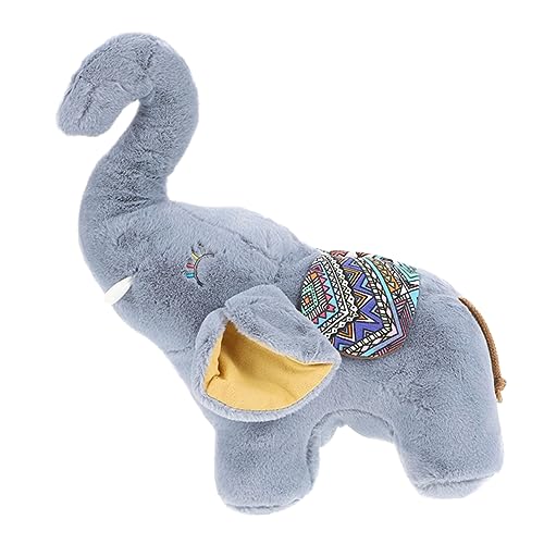 Toddmomy Plüschpuppe Kuscheltier Cartoon Stofftier Spielzeugelefant Kinderspielzeug Elefantenspielzeug Elefant ausgestopfte Tiere Elefant PP Baumwolle Grau Toddmomy Plüschpuppe Kuscheltier Cartoon Stofftier Spielzeugelefant Kinderspielzeug Elefantenspielzeug Elefant ausgestopfte Tiere Elefant PP Baumwolle Grau von Toddmomy