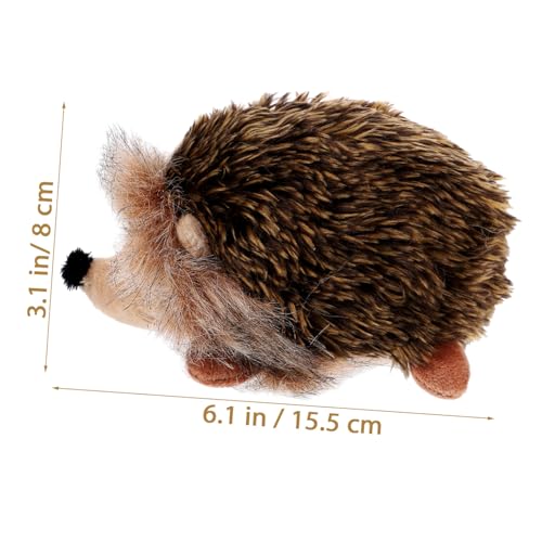 Toddmomy Plüschtier Igel Kuscheltier Weiches Stofftier mit Hochwertiger Kompakte Dekoratives und Niedliches Tier für Sofa Schlafzimmer und Kinderzimmer Toddmomy Plüschtier Igel Kuscheltier Weiches Stofftier mit Hochwertiger Kompakte Dekoratives und Niedliches Tier für Sofa Schlafzimmer und Kinderzimmer von Toddmomy