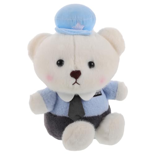 Toddmomy Polizeibär Plüschspielzeug Kuscheltier für Süßes Stofftier Kreativität und Verkehrssicherheit zum Geburtstag für Jungen und Mädchen Toddmomy Polizeibär Plüschspielzeug Kuscheltier für Süßes Stofftier Kreativität und Verkehrssicherheit zum Geburtstag für Jungen und Mädchen von Toddmomy