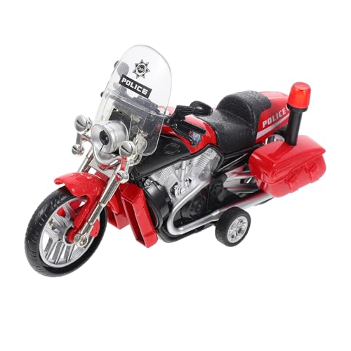 Toddmomy Polizeimotorrad Motorbike Rückziehmotorad für Hand Auge Koordination Robustes Metallmodell Rotes Fahrzeug für Jungen Mädchen Toddmomy Polizeimotorrad Motorbike Rückziehmotorad für Hand Auge Koordination Robustes Metallmodell Rotes Fahrzeug für Jungen Mädchen von Toddmomy