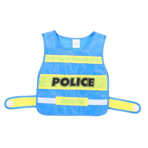 Toddmomy Polizeiweste Für Cosplay Kostüm Rollenspiel Weste Für Jungen Und Vielseitig Für Kostümpartys Und Bühnenauftritte Toddmomy Polizeiweste Für Cosplay Kostüm Rollenspiel Weste Für Jungen Und Vielseitig Für Kostümpartys Und Bühnenauftritte von Toddmomy