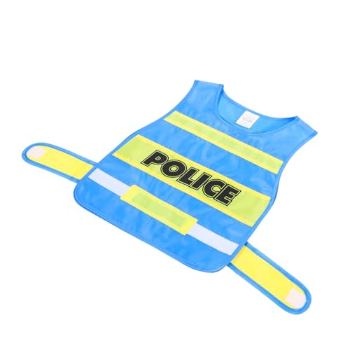Toddmomy Polizeiweste Für Kleinkinder Cosplay Polizeikostüm Für Rollenspiele Hochwertiges Stoffmaterial Für Halloween Und Karneval Bequem Und Sicher von Toddmomy