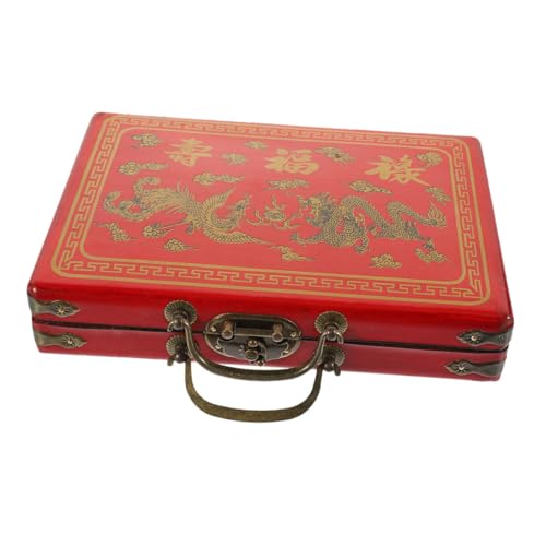 Toddmomy Portable Mahjong Aufbewahrungsbox Robuste Mahjong mit Schnappverschluss für Reisen und Zuhause Praktische Aufbewahrung für Mahjongsteine und Andere Gegenstände Toddmomy Portable Mahjong Aufbewahrungsbox Robuste Mahjong mit Schnappverschluss für Reisen und Zuhause Praktische Aufbewahrung für Mahjongsteine und Andere Gegenstände von Toddmomy