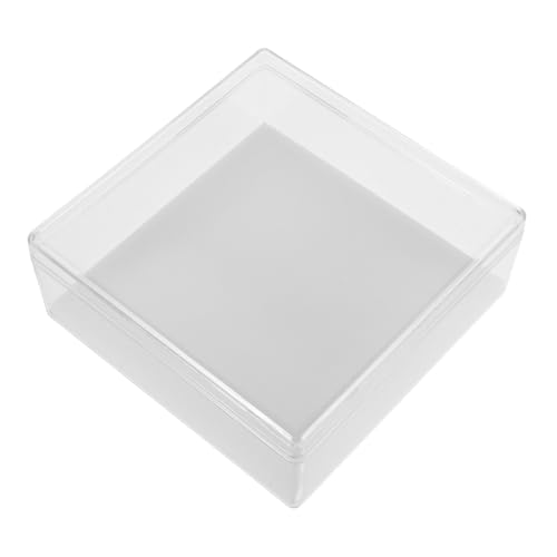 Toddmomy Probenbox Probenanzeige Probenhalter Figurenvitrine Probenbehälter Sammlerstücke Vitrine Probenwerkzeug Probenschattenrahmen Transparentes Acryl von Toddmomy