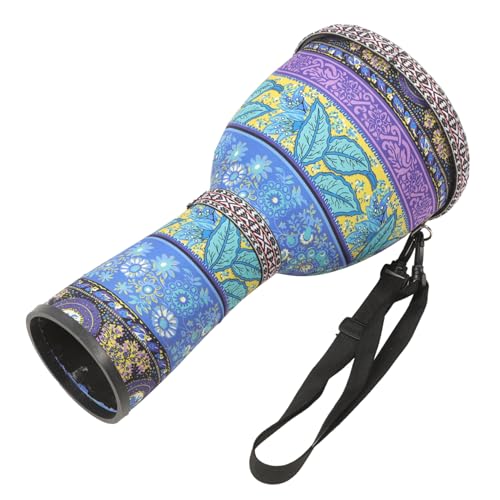 Toddmomy PVC Handtrommel Für Kinder Afrikanische Djembe Musikinstrument 8,5 Zoll Bunte Trommel Mit Zubehör Für Anfänger Robustes Schlaginstrument Für Partys Und Musikfestivals von Toddmomy