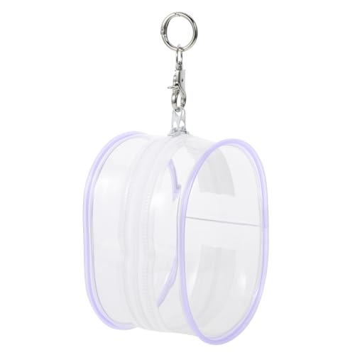 Toddmomy Puppenausflugstasche Mini Geldbörse Cartoon Design Kleine Kosmetiktasche Teenager Aufbewahrungstasche Puppentasche Windeleimer Babypuppe Transparente Tasche Puppenbett von Toddmomy