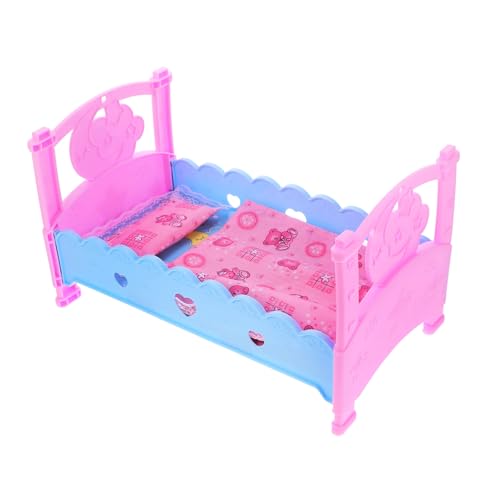 Toddmomy Puppenbettspielzeug Puppenhaus Babypuppen Möbel Für Puppenbetten Mädchen Mini-Kinderbett Für Puppe Mini-puppenbett Mädchen Hausspielzeug Plastik Toddmomy Puppenbettspielzeug Puppenhaus Babypuppen Möbel Für Puppenbetten Mädchen Mini-Kinderbett Für Puppe Mini-puppenbett Mädchen Hausspielzeug Plastik von Toddmomy