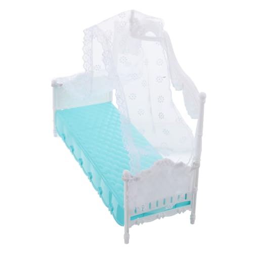 Toddmomy Puppenhaus Babybett DIY Spielset für Tragbares Puppenmöbel Realistisches Einzelbett für Fantasievolles und Motorische für Unterwegs Toddmomy Puppenhaus Babybett DIY Spielset für Tragbares Puppenmöbel Realistisches Einzelbett für Fantasievolles und Motorische für Unterwegs von Toddmomy