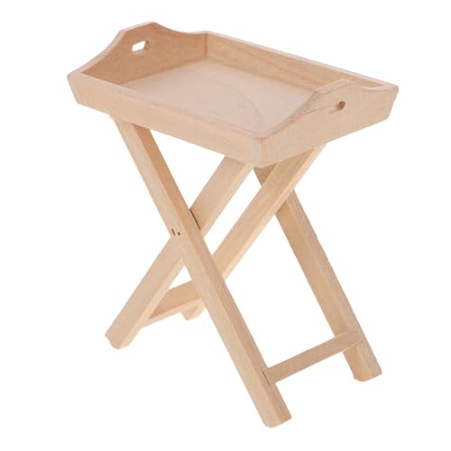 Toddmomy Puppenhaus-Mikroszene küchenmöbel spielküche -Küchenzubehör Puppenhaus-Zubehör Holztablett Puppenhaus Miniaturpuppenhausmöbel Miniaturtisch hölzern Khaki Toddmomy Puppenhaus-Mikroszene küchenmöbel spielküche -Küchenzubehör Puppenhaus-Zubehör Holztablett Puppenhaus Miniaturpuppenhausmöbel Miniaturtisch hölzern Khaki von Toddmomy