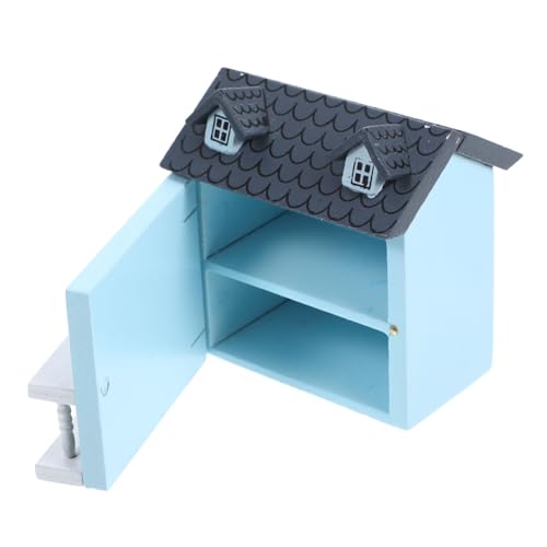 Toddmomy Puppenhaus-Minimöbel für realistisch Mini-Puppenhaus funktional Kabine Miniatur-Möbeldekoration Mini-Hausschrank Puppenstubenmöbel Holzmöbel Zubehör Birke Blue Toddmomy Puppenhaus-Minimöbel für realistisch Mini-Puppenhaus funktional Kabine Miniatur-Möbeldekoration Mini-Hausschrank Puppenstubenmöbel Holzmöbel Zubehör Birke Blue von Toddmomy