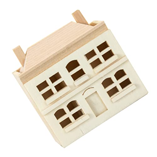 Toddmomy Miniaturhaus Deko Mini Villa Modell Aus Holz Niedliches Puppenhaus Für Kreative Gartenlandschaften Dekoratives Accessoire Für Mini-gärten Und Figuren Langlebig Und Platzsparend Toddmomy Miniaturhaus Deko Mini Villa Modell Aus Holz Niedliches Puppenhaus Für Kreative Gartenlandschaften Dekoratives Accessoire Für Mini-gärten Und Figuren Langlebig Und Platzsparend von Toddmomy