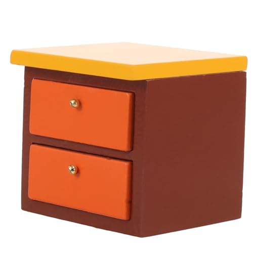 Toddmomy Puppenhaus Möbel Kreativer Bunter Beistellschrank Handgefertigt und Dekoration für Sammler Toddmomy Puppenhaus Möbel Kreativer Bunter Beistellschrank Handgefertigt und Dekoration für Sammler von Toddmomy