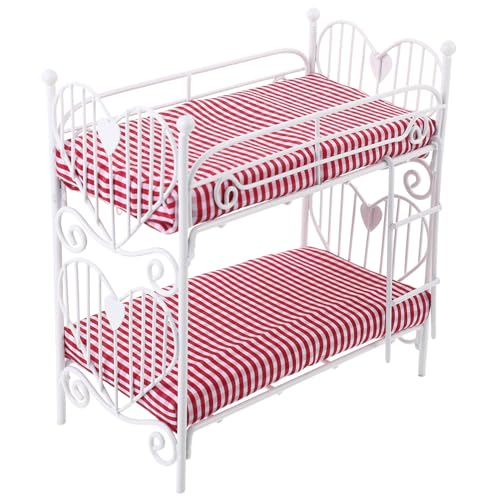 Toddmomy Puppenhaus Möbel Metallrahmen Langlebig Realistisches Puppenbett Dekoration für Mädchen Ab Jahren Toddmomy Puppenhaus Möbel Metallrahmen Langlebig Realistisches Puppenbett Dekoration für Mädchen Ab Jahren von Toddmomy