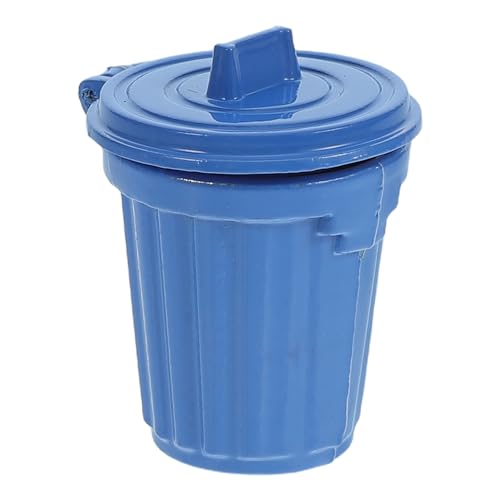Toddmomy Puppenhaus Mülleimer Puppenhaus Zubehör Mini Reinigungswerkzeuge Kleiner Müllbehälter Mini Reinigungsmittel Kleiner Modell Mülleimer Kleiner Hygienebehälter Kleiner Mülleimer von Toddmomy