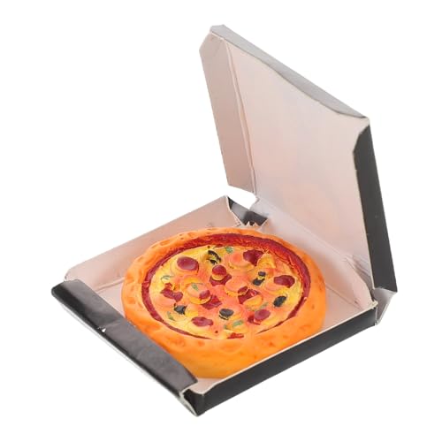 Toddmomy Puppenhaus Pizza Miniatur Pizza Miniatur Pizza Modell Miniatur Szenen Dekoration Pizza Spielhaus Miniatur Lebensmittel Zum Basteln Miniatur Puppenhaus Dekorationen von Toddmomy