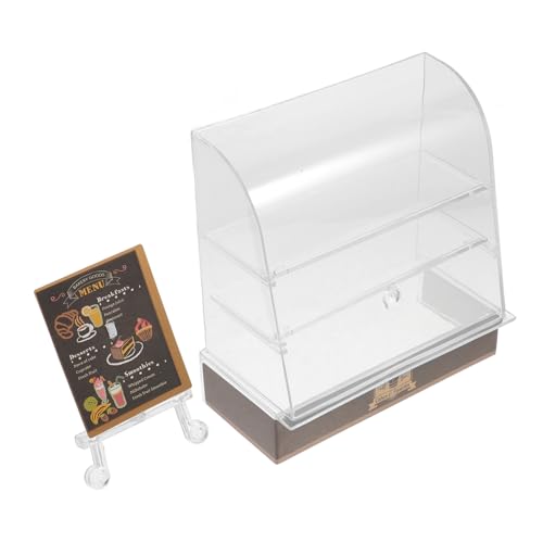 Toddmomy Miniatur Kuchenregal Für Für Kreative -szenen Dekorativ Und Detailreich Für Spielzeug Und Fotorequisiten von Toddmomy