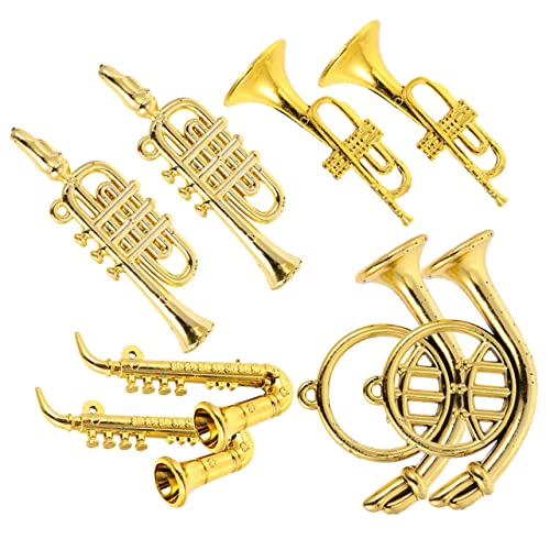 Toddmomy Puppenhaus Zubehör Teilig Saxophon Trompete Metalllegierung Detailgetreu Dekorativ für Mini Haus Accessoires und Fotohintergründe Toddmomy Puppenhaus Zubehör Teilig Saxophon Trompete Metalllegierung Detailgetreu Dekorativ für Mini Haus Accessoires und Fotohintergründe von Toddmomy
