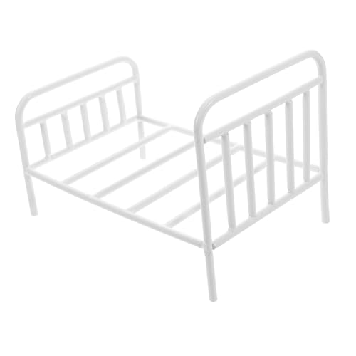 Toddmomy Puppenhausbett Spielzeugbett Puppenbetten Für Miniatur Reborn Kinderbett Simulieren Sie Einen Wiegenrahmen Modell Puppenhaus Stapelbett Puppenmöbel Schlafzimmer Toddmomy Puppenhausbett Spielzeugbett Puppenbetten Für Miniatur Reborn Kinderbett Simulieren Sie Einen Wiegenrahmen Modell Puppenhaus Stapelbett Puppenmöbel Schlafzimmer von Toddmomy