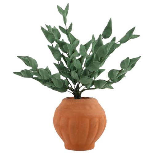 Toddmomy Puppenhausmodell Kleine Blumentöpfe Mini Blumentöpfe Miniaturen Puppenhauszubehör Kleiner Blumentopf Puppenhaus Mini Pflanze Mini Requisite Mini Ornament Foto von Toddmomy