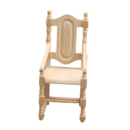 Toddmomy Puppenhausmöbel Dekorativer Mini Stuhl mit Realistischer Form Glatter Oberfläche Zubehör für Puppenhaus und Kinderspielzeug Toddmomy Puppenhausmöbel Dekorativer Mini Stuhl mit Realistischer Form Glatter Oberfläche Zubehör für Puppenhaus und Kinderspielzeug von Toddmomy