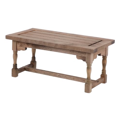 Toddmomy Puppenhausmöbel Mini Holzmöbel Im Maßstab 112 – Kleines Tischmodell Für Die Wohnzimmerdekoration Und Puppenhaus Küchenzubehör Toddmomy Puppenhausmöbel Mini Holzmöbel Im Maßstab 112 – Kleines Tischmodell Für Die Wohnzimmerdekoration Und Puppenhaus Küchenzubehör von Toddmomy