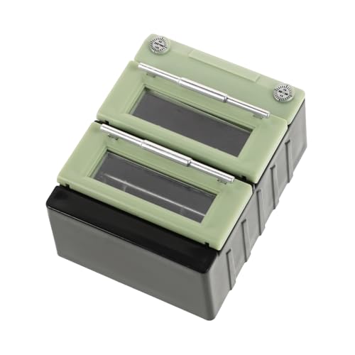 Toddmomy Puppenhausofen Möbel Puppenhaus Mikrowelle Miniatur-mikrowelle Küchenschränke Für Puppenstuben Küchenzubehör Für Puppenstuben Miniküche Für Puppen Plastik Green von Toddmomy