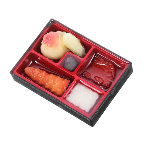 Toddmomy Puppenhausverzierungen Mini Doll House Accessoires Miniatur-lebensmittelmodell-Requisite Puppenhaus-Food-Modell Mini-hausschmuck Mini-hausküchenzubehör Plastik von Toddmomy