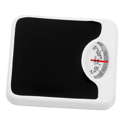 Toddmomy Puppenhauswaage Puppenhaus-digitalwaage Puppenhaus-badezimmerwaage Artikel Gewicht Puppenhaus-modellwaage Puppenhauszubehör Im Maßstab 1:12 Mini Figur Körper Klein Black Legierung von Toddmomy