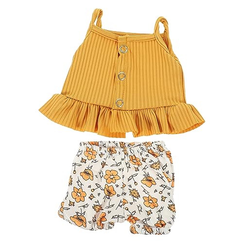 Toddmomy Puppen Kleidungsset Mit Dekorativem Puppenrock Und Zarten Puppenkleidungen Inklusive Austauschbarem Puppen-Camisole-Kleid Für DIY-puppenzubehör Toddmomy Puppen Kleidungsset Mit Dekorativem Puppenrock Und Zarten Puppenkleidungen Inklusive Austauschbarem Puppen-Camisole-Kleid Für DIY-puppenzubehör von Toddmomy