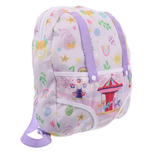 Toddmomy Puppenrucksack Babypuppe Mini Rucksack Rucksäcke Rucksack Für Accessoires Für Puppen Puppentragetasche Puppen Ausstellungstasche Puppenkoffer Puppentasche Puppen Babytrage von Toddmomy