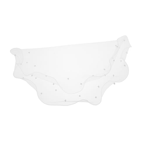 Toddmomy Braut-Haar-Accessoire Kurzer Schleier Für Hochzeitspuppenkostüme von Toddmomy