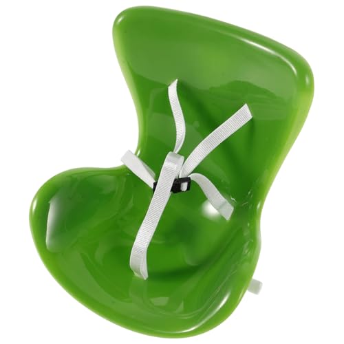 Toddmomy Puppensicherheitssitz Sitzspielzeug Puppenzubehör Puppensitz Fürs Auto -babytrage Kleiner Sitz Puppe-babytrage Puppenträger Puppe Autositz Plastik Green von Toddmomy