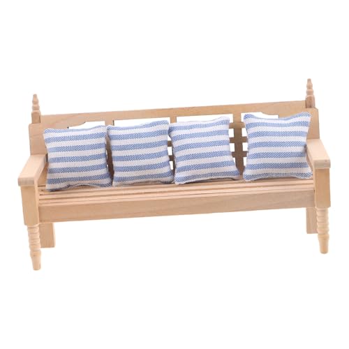Toddmomy Puppenstubenstuhl Kleiner Puppenstuhlhocker Mini-puppenmöbel Puppenhauszubehör Dollhouse Couch Mit Kissen Puppenhaussofa Mit Kissen Puppenhaus Wohnzimmer Möbel Mini-Sofa Khaki Holz Toddmomy Puppenstubenstuhl Kleiner Puppenstuhlhocker Mini-puppenmöbel Puppenhauszubehör Dollhouse Couch Mit Kissen Puppenhaussofa Mit Kissen Puppenhaus Wohnzimmer Möbel Mini-Sofa Khaki Holz von Toddmomy