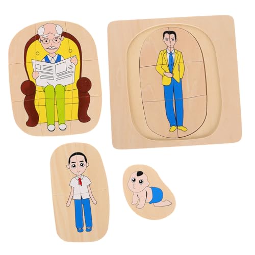 Toddmomy Puzzle Kleine Rätsel Für Umfangreiches Buch Über Die Menschliche Anatomie Menschlicher Körper Für Anatomie Für Klobige Rätsel Mädchen Palything Holz von Toddmomy