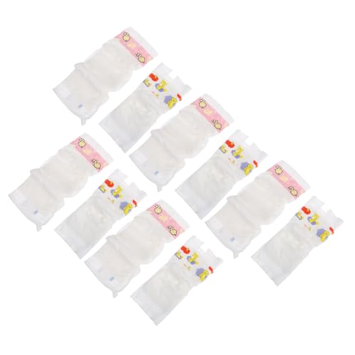 Toddmomy Realistische Babypuppen-Windeln Weiche Mini-puppenunterwäsche Nachbildung von Neugeborenenwindeln Vielseitiges Puppenzubehör für Kreatives Rollenspiel Geeignet für Jungen und von Toddmomy