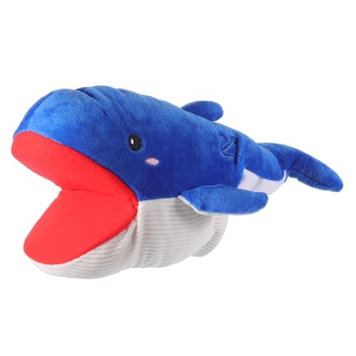 Toddmomy Realistische Blaue Wal Handpuppe Interaktives DIY Tier für Fördert Kreativität Geschichtenerzählen und Frühe Bildung Leicht und Tragbar für Drinnen und Draußen von Toddmomy
