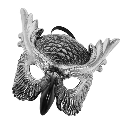 Toddmomy Realistische Eulenmaske Halloween Masquerade Tiermaske für Erwachsene Detailgetreu und Passend für Karneval Cosplay Party und Themenveranstaltungen Toddmomy Realistische Eulenmaske Halloween Masquerade Tiermaske für Erwachsene Detailgetreu und Passend für Karneval Cosplay Party und Themenveranstaltungen von Toddmomy