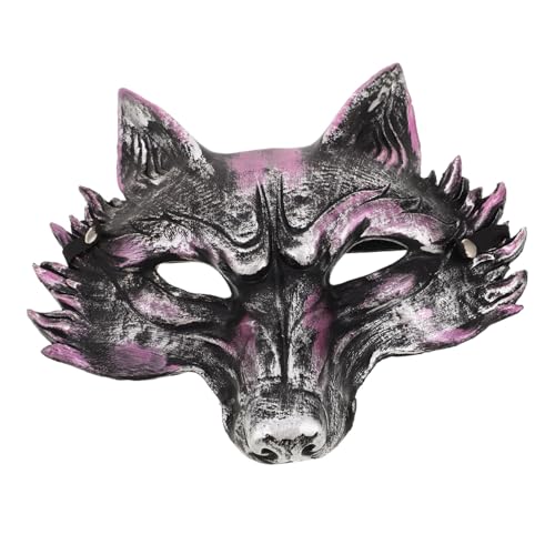 Toddmomy Realistische Halloween Fuchsmaske aus Pu-schaum Leichte und Stabile Tiergesichtsmaske für Damen Wiederverwendbar und Komfortabel für Kostümparty Karneval und Maskenball Toddmomy Realistische Halloween Fuchsmaske aus Pu-schaum Leichte und Stabile Tiergesichtsmaske für Damen Wiederverwendbar und Komfortabel für Kostümparty Karneval und Maskenball von Toddmomy
