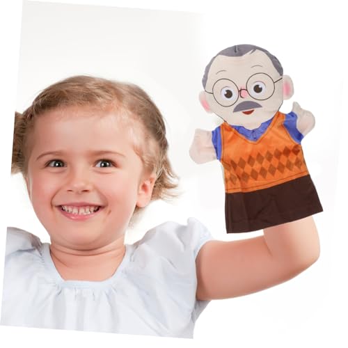 Toddmomy Realistische Handpuppe Figur für Erwachsene Interaktive Familien Deko Lustiges Rollenspiel Zubehör für Geburtstag und Party von Toddmomy