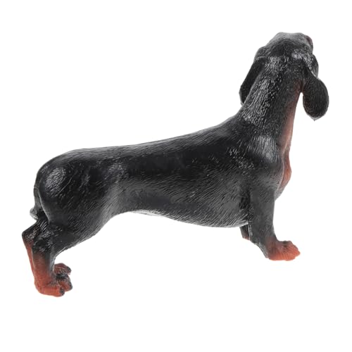 Toddmomy Realistische Hundefigur aus Kunststoff Simuliertes Modell für Kinderzimmer Dekoration Lernspielzeug Tierwissen von Toddmomy