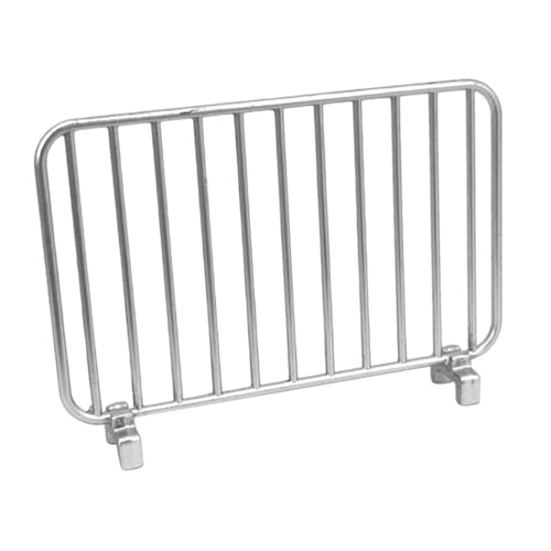 Toddmomy Realistische Metallbarrikaden für Verkehrssicherheit Miniatur Straßensperren für Puppenhaus Dekoration und Lernspielzeug Toddmomy Realistische Metallbarrikaden für Verkehrssicherheit Miniatur Straßensperren für Puppenhaus Dekoration und Lernspielzeug von Toddmomy