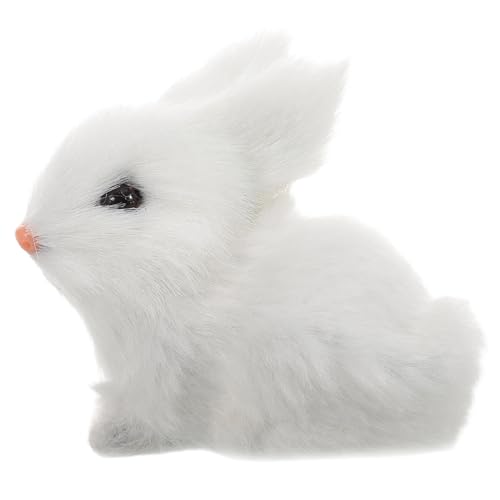 Toddmomy Realistische Osterhasen Plüschspielzeug Entzückende Kaninchen -Tier Puppe Weich Und Bequem Plüsch Für Osterdekorationen Handgefertigte Wohnkultur Toddmomy Realistische Osterhasen Plüschspielzeug Entzückende Kaninchen -Tier Puppe Weich Und Bequem Plüsch Für Osterdekorationen Handgefertigte Wohnkultur von Toddmomy