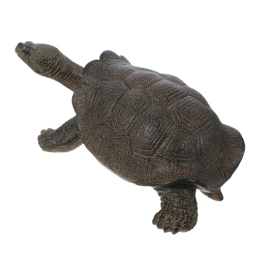 Toddmomy Realistische Schildkrötenfigur Schildkröte Tiefbraun Dekorative Tierfigur Modell Für Bildungszwecke Toddmomy Realistische Schildkrötenfigur Schildkröte Tiefbraun Dekorative Tierfigur Modell Für Bildungszwecke von Toddmomy