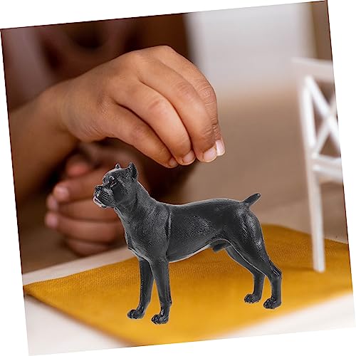Toddmomy Realistische Simulation Hund Figur Dekorative Mini Hundefigur aus Robustem Pädagogisches für Kreativität und Tierkenntnis von Toddmomy