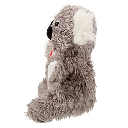 Toddmomy Realistische Tier Handpuppe aus Plüsch Koala Handpuppe für Lebensecht Gestaltetes Stofftier für Puppentheater Interaktives zum Geschichtenerzählen und Rollenspiel von Toddmomy