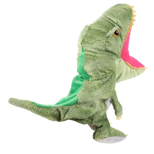 Toddmomy Realistische Tyrannosaurus Handpuppe aus Plüsch Interaktive Dinosaurier handpuppe für Ab Jahren Weiches Material Motorikförderndes Rollenspiel Jungen und Mädchen Zufällige Farbe von Toddmomy